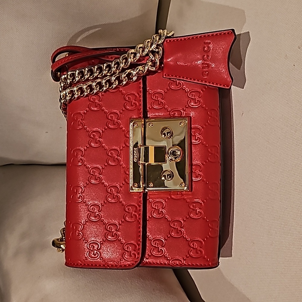 Gucci Padlock Shoulder Bag New